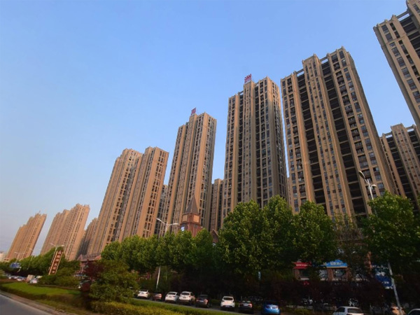 合肥禹洲天璽小區百葉窗、樓梯扶手定制